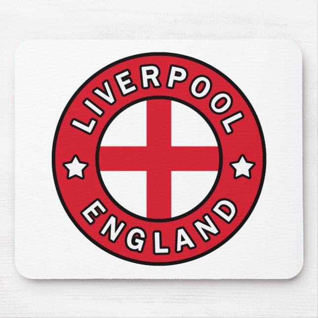 Tapis De Souris Liverpool Angleterre (Devant)