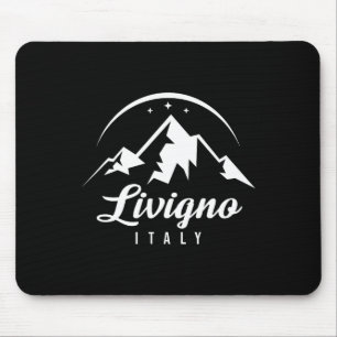 Tapis De Souris Livigno Italie Station de ski Ski Snowboard Souve