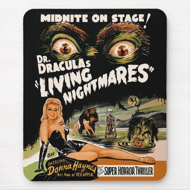 Tapis De Souris Living Nightmares Mousepad de Dr. Dracula (Devant)