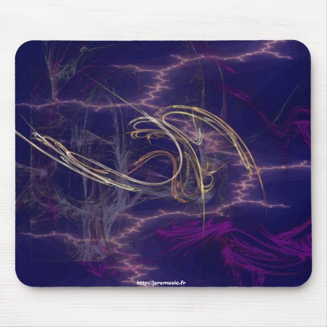 Tapis De Souris livinglightning, http://jeremusic.fr (Devant)