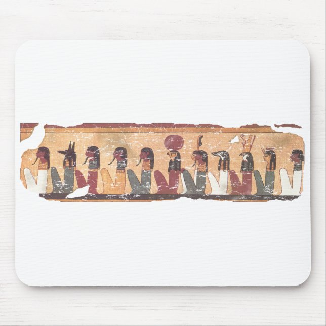 Tapis De Souris Livre égyptien antique du jugement mort (Devant)