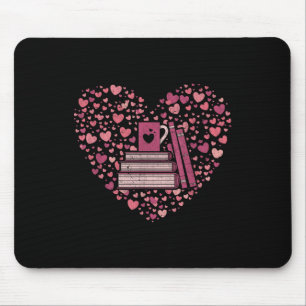 Tapis De Souris Livre Heart Book Reader Livre cadeau ver livre Ner