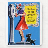 Livre Rétro Vintage Femmes Kitsch Soyez en Forme, 