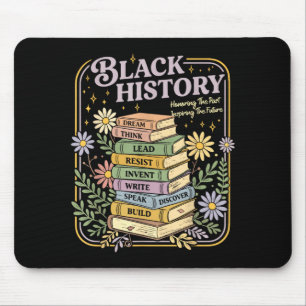 Tapis De Souris Livres du mois de l'histoire des Noirs afro-améric