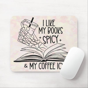 Tapis De Souris Livres épicés et café Icy