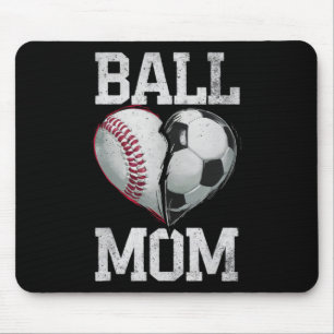 Tapis De Souris Ll Mom Soccer Vendre Sport Jeu Jour Supporter Moth