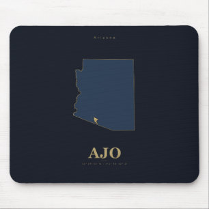 Tapis De Souris Localisateur géographique d'Ajo Arizona