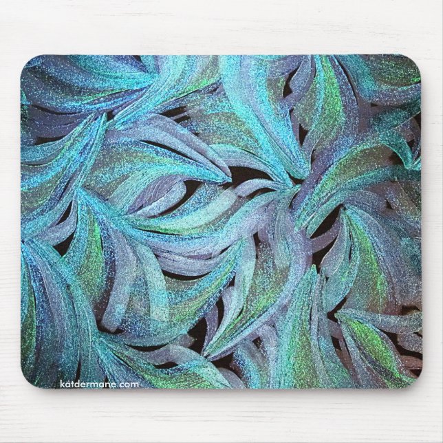 Tapis de souris - "l'océan profond évente " (Devant)