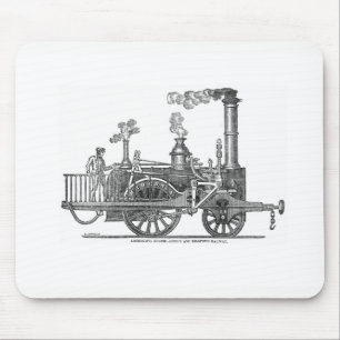 Tapis De Souris Locomotive à vapeur précoce