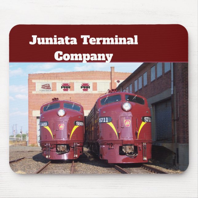 Tapis De Souris Locomotives de chemin de fer de Pennsylvanie resta (Devant)