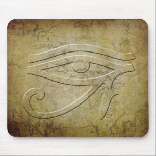 Tapis De Souris L'oeil de Horus - regard de relief