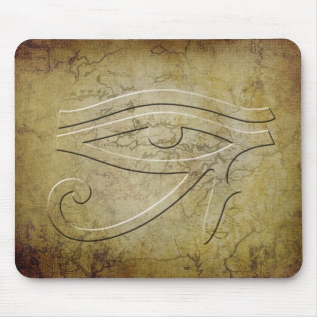 Tapis De Souris L'oeil de Horus - regard de relief (Devant)