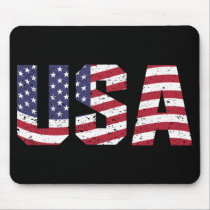 Tapis De Souris Logo "All American" Patriotic USA