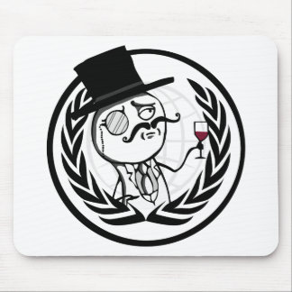 Tapis De Souris Logo anonyme de LulzSec