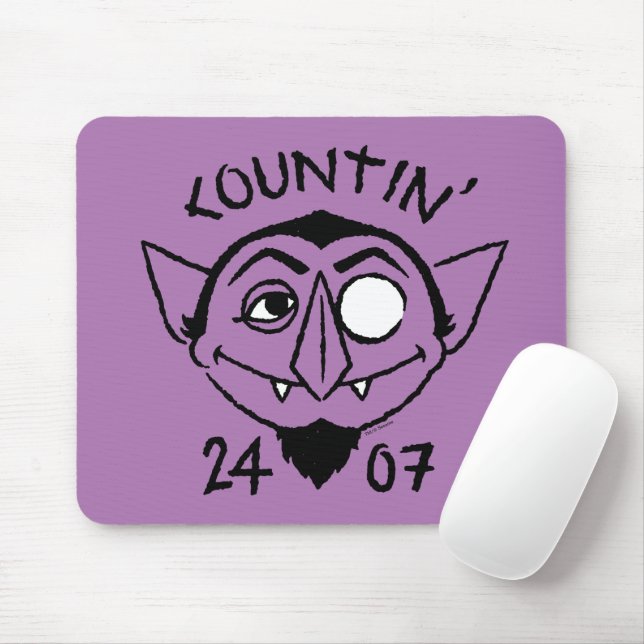 Tapis De Souris Logo Count von Count Skate - Compte 24/7 (Avec souris)