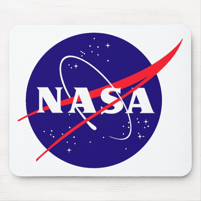 Tapis De Souris Logo de boulette de viande de la NASA (Devant)