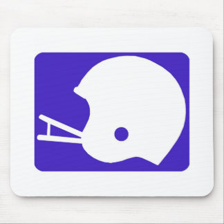 Tapis De Souris logo de casque de football
