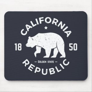 Tapis De Souris Logo   de la Californie le Golden State