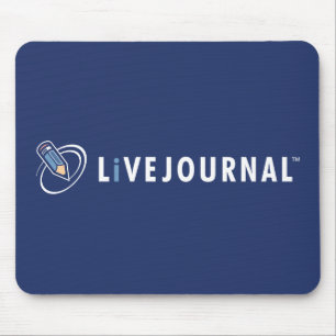 Tapis De Souris Logo de LiveJournal horizontal