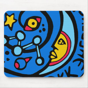 Tapis De Souris Logo de patchs de mission Mir-Cassiopee