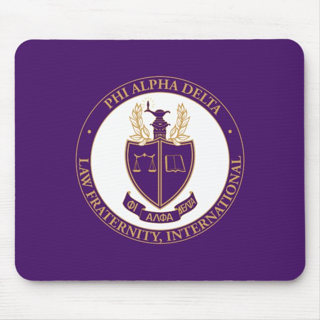Tapis De Souris Logo de Phi Alpha Delta (Devant)