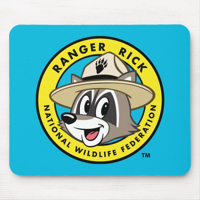 Tapis De Souris Logo de Rick de garde forestière de Rick | de (Devant)