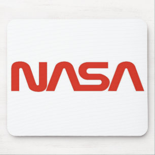 Tapis De Souris Logo de ver rouge de la NASA