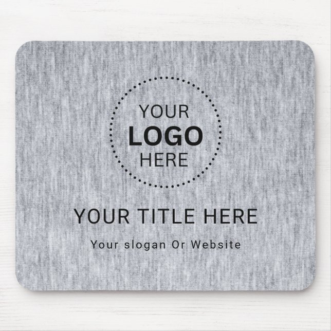 Tapis de souris Logo d'entreprise (Devant)