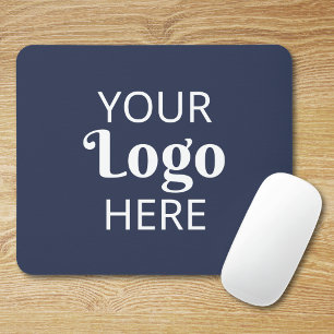 Tapis De Souris Logo d'entreprise Entreprise Marque Bleu
