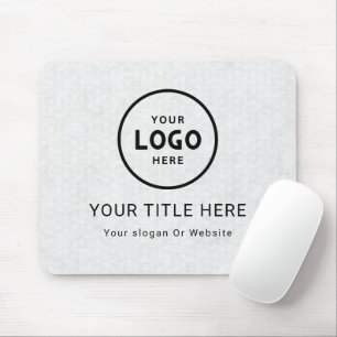Tapis De Souris Logo d'entreprise minimaliste moderne