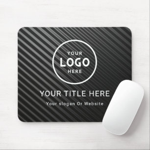 Tapis De Souris Logo d'entreprise minimaliste moderne