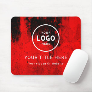Tapis De Souris Logo d'entreprise minimaliste moderne