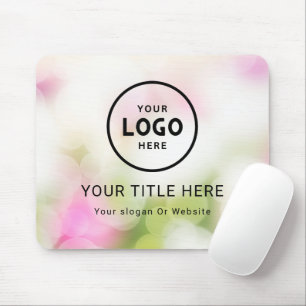Tapis De Souris Logo d'entreprise minimaliste moderne