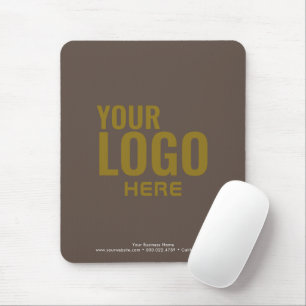 Tapis De Souris Logo d'entreprise personnalisé Black Mouse Pad pro