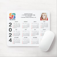 Logo d'entreprise personnalisé Magnet Calendrier d