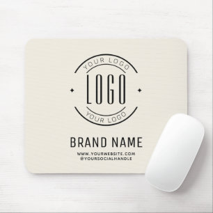 Tapis De Souris Logo d'entreprise personnalisée moderne marque com