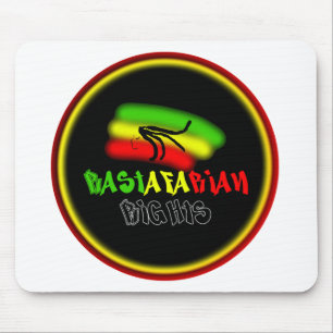 Tapis De Souris Logo des droits des Rastarfariens