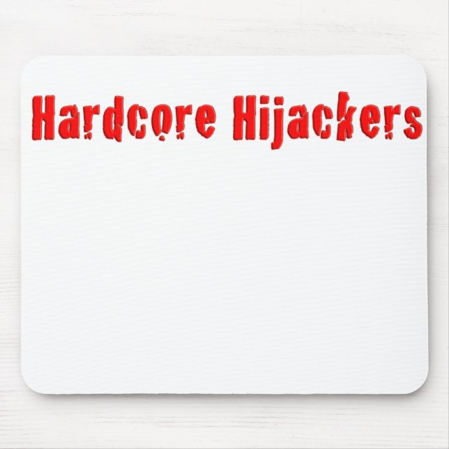 Tapis De Souris Logo des pirates informatiques Hardcore Design sur (Devant)