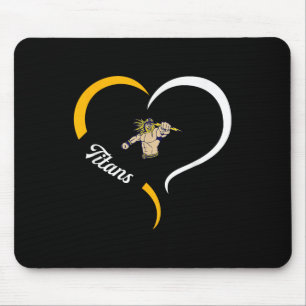 Tapis De Souris Logo des Titans en glandre d'Ottawa Slogan demi-co