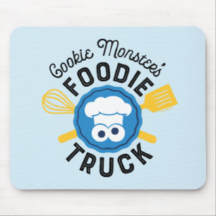 Tapis De Souris Logo du camion fourré de Cookie Monster