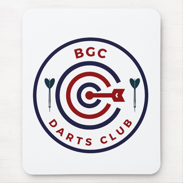 Tapis De Souris Logo Du Club Dart De La BGC (Bonafacio Global City (Devant)