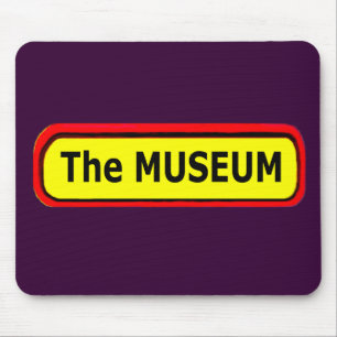 Tapis De Souris Logo du MUSÉE Le MUSÉE Zazzle
