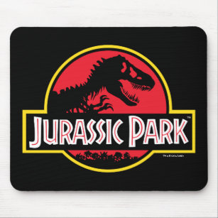 Tapis De Souris Logo du parc Jurassic