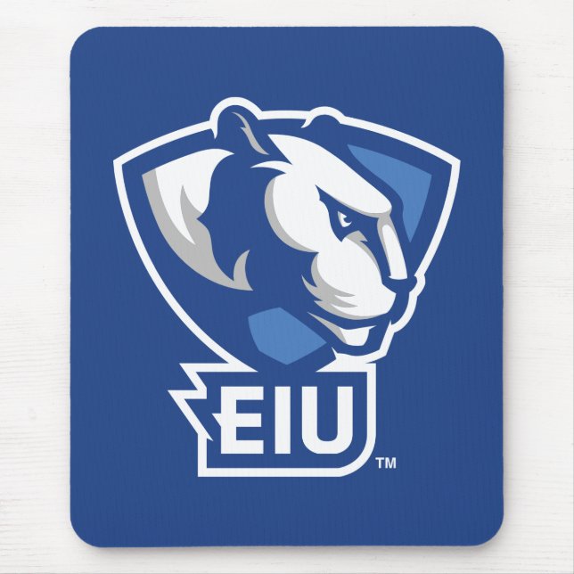 Tapis De Souris Logo Eastern Illinois University Panthers (Devant)
