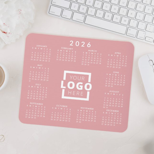 Tapis De Souris Logo Entreprise 2022 personnalisé Calendrier (Créateur téléchargé)