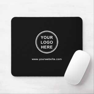 Tapis De Souris Logo et texte personnalisé Entreprise d'enseigne