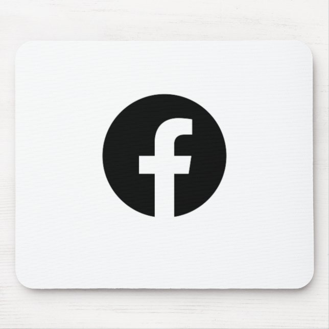 Tapis De Souris Logo Facebook (Devant)