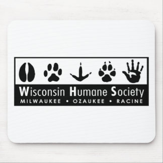 Tapis De Souris Logo humanitaire de société du Wisconsin