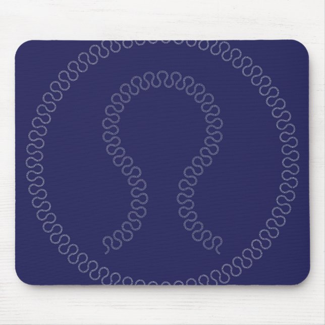 Tapis De Souris logo ID covid 19 (Devant)