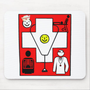 TAPIS DE SOURIS LOGO MÉDICALE